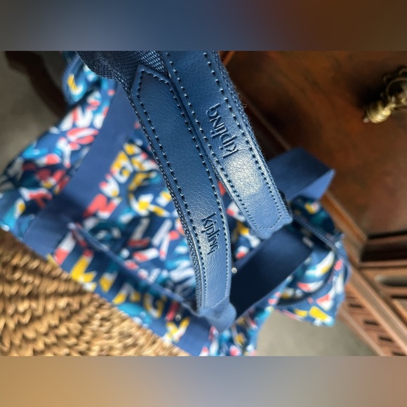 Set - Kipling Logo Medium Art Tote and Abanu Multi Convertible Crossbody Bag - Picture 7 of 11